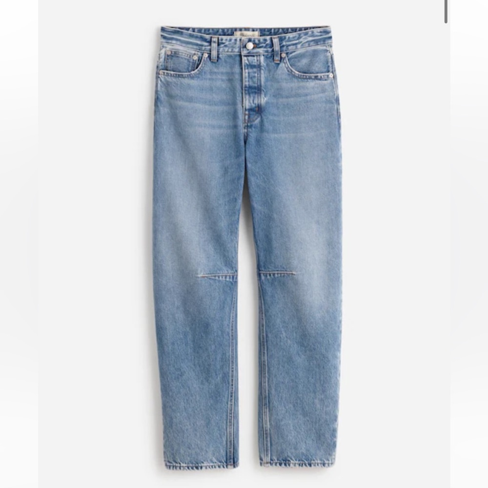 Madewell The Darted Barrel-Leg Jean